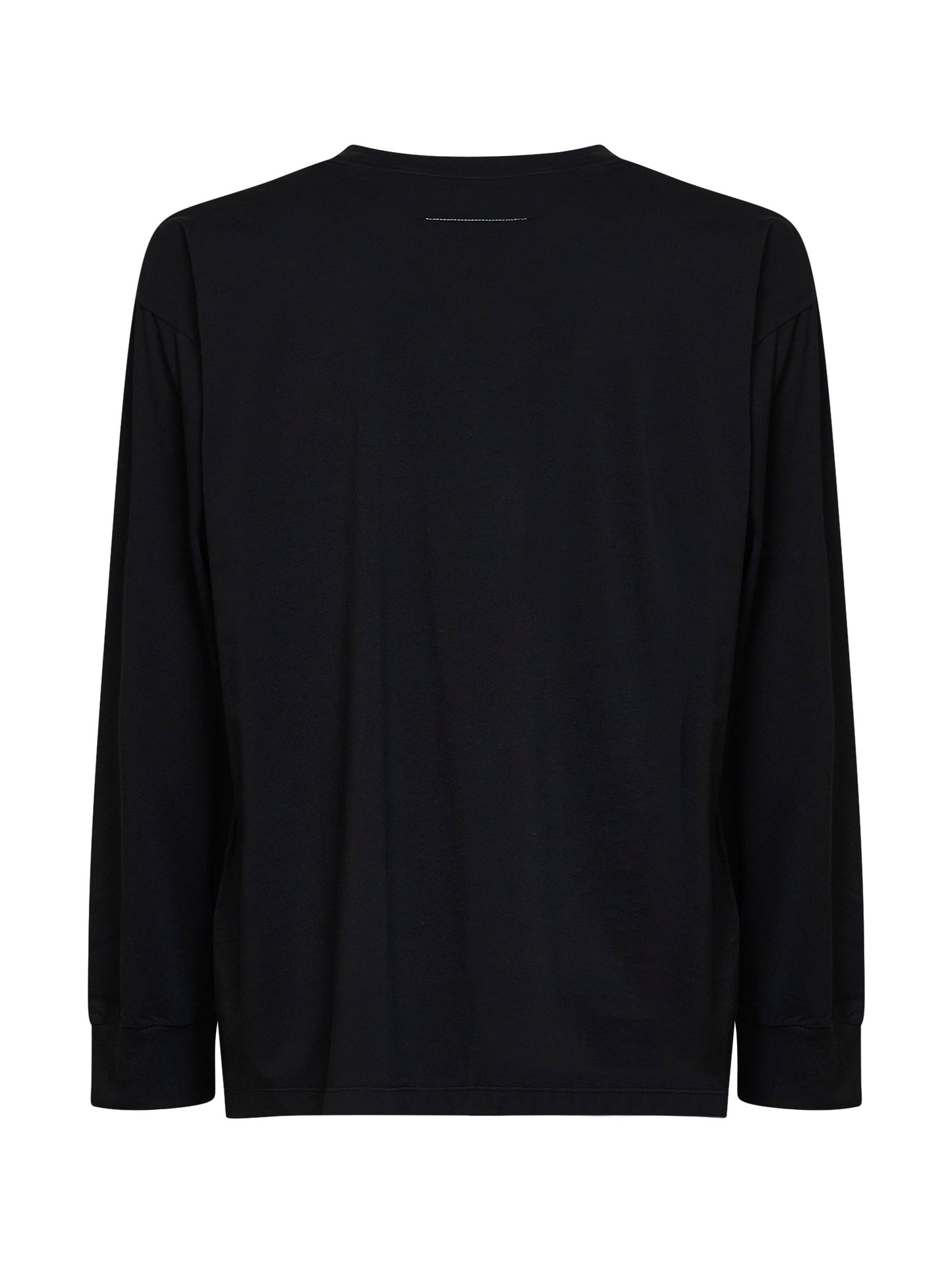Black cotton Numeric long-sleeved T-shirt