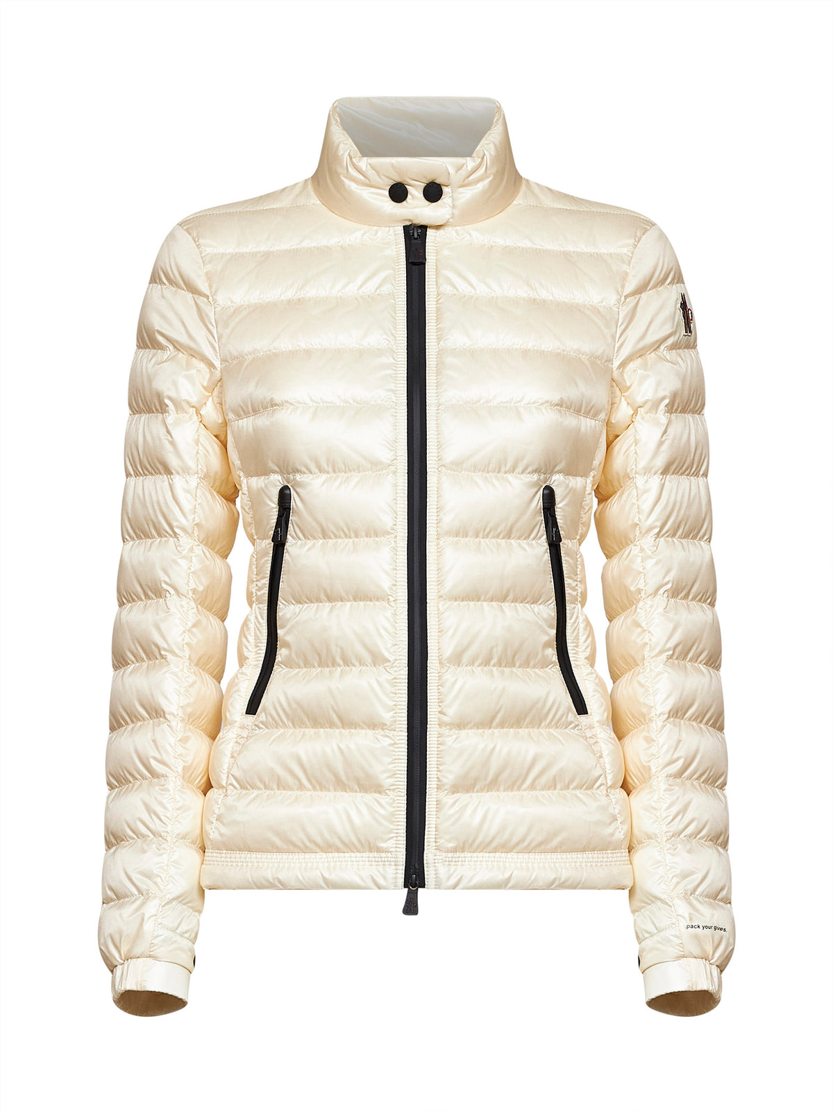 Ivory Walibi foldable short down jacket