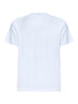 Multicolored jersey pack of three T-shirts with logo patch