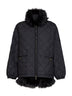 Piumino corto 3-in-1 Chaleureux nero