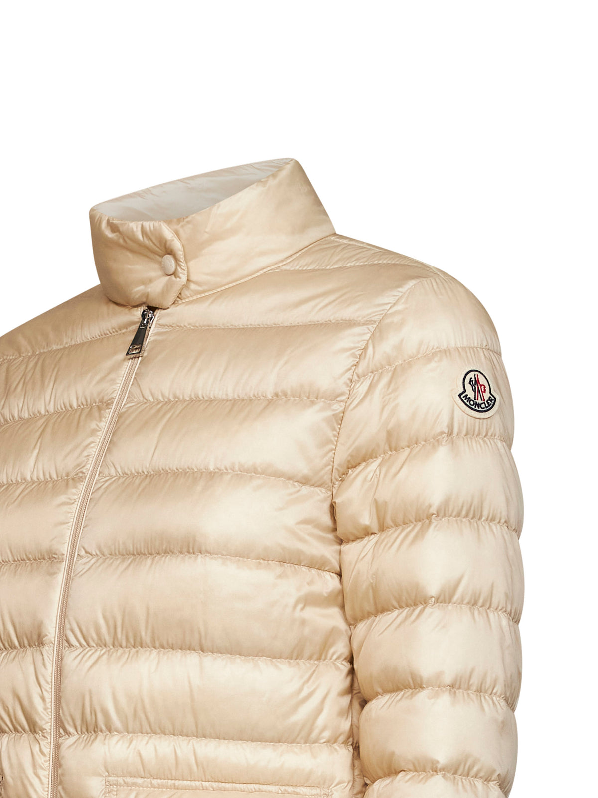 Piumino corto ripiegabile Lans beige