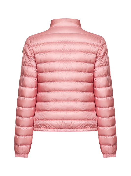 Light pink Lans packable short down jacket