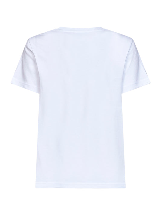Set da tre T-shirt in jersey di cotone con patch logato
