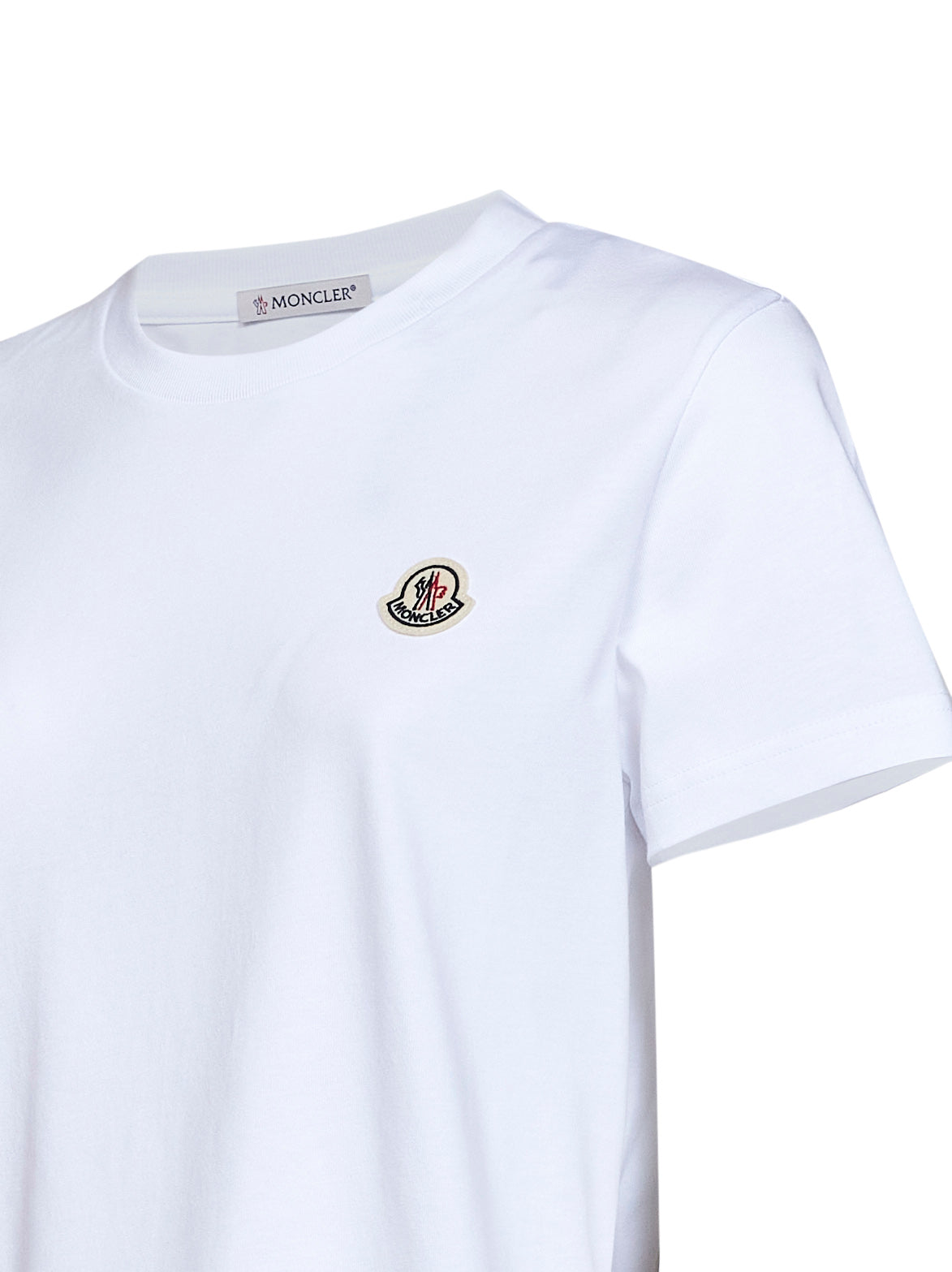 Set da tre T-shirt in jersey di cotone con patch logato