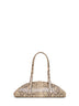 Beige Snake Lua handbag