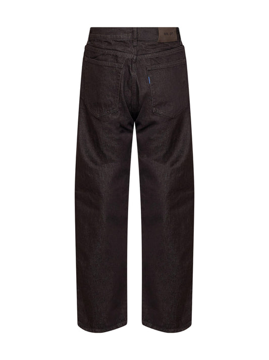 Jeans dritti relaxed-fit Ross in denim tartufo