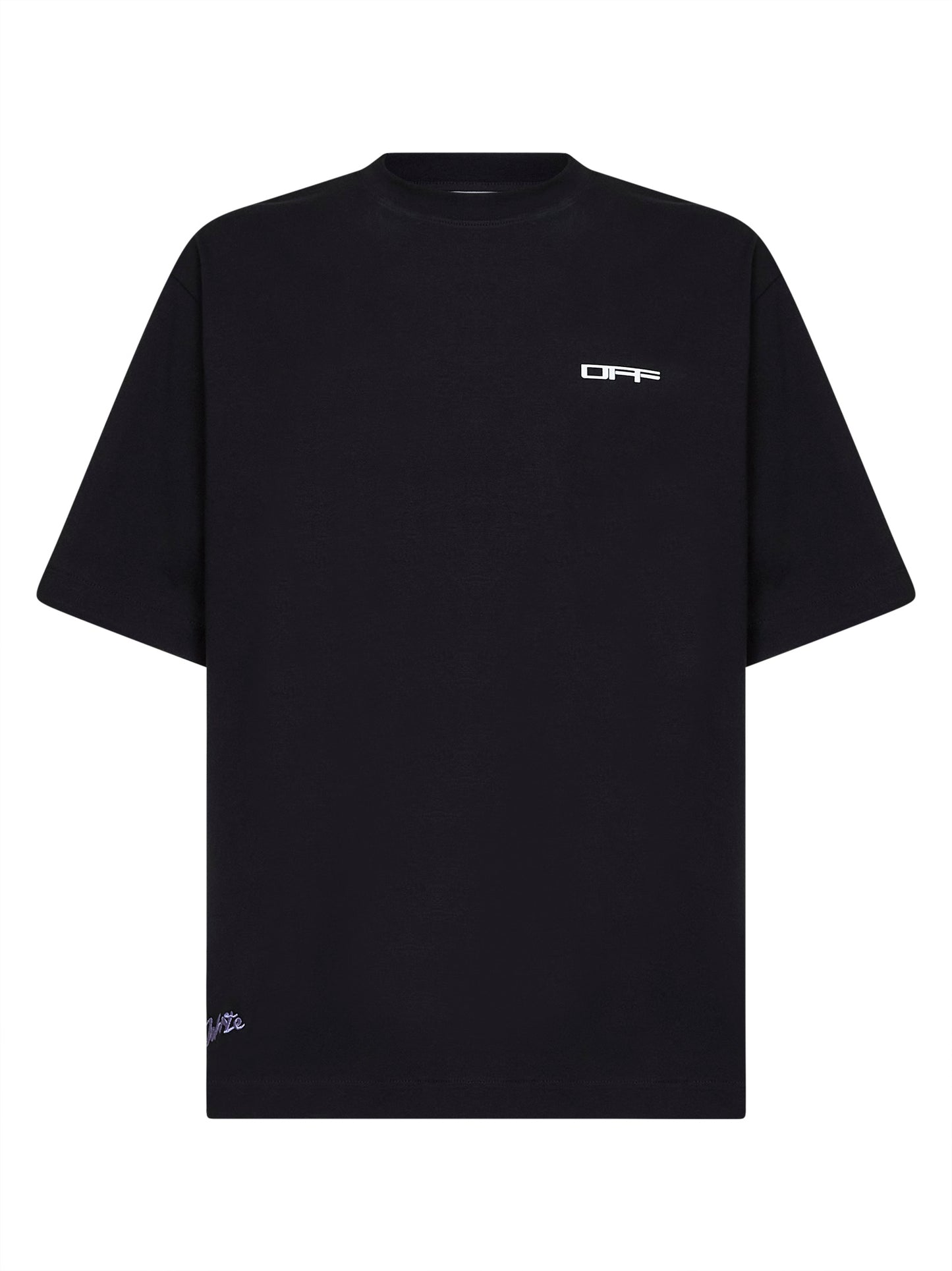 Black jersey Archigeography Arrow Skate T-shirt