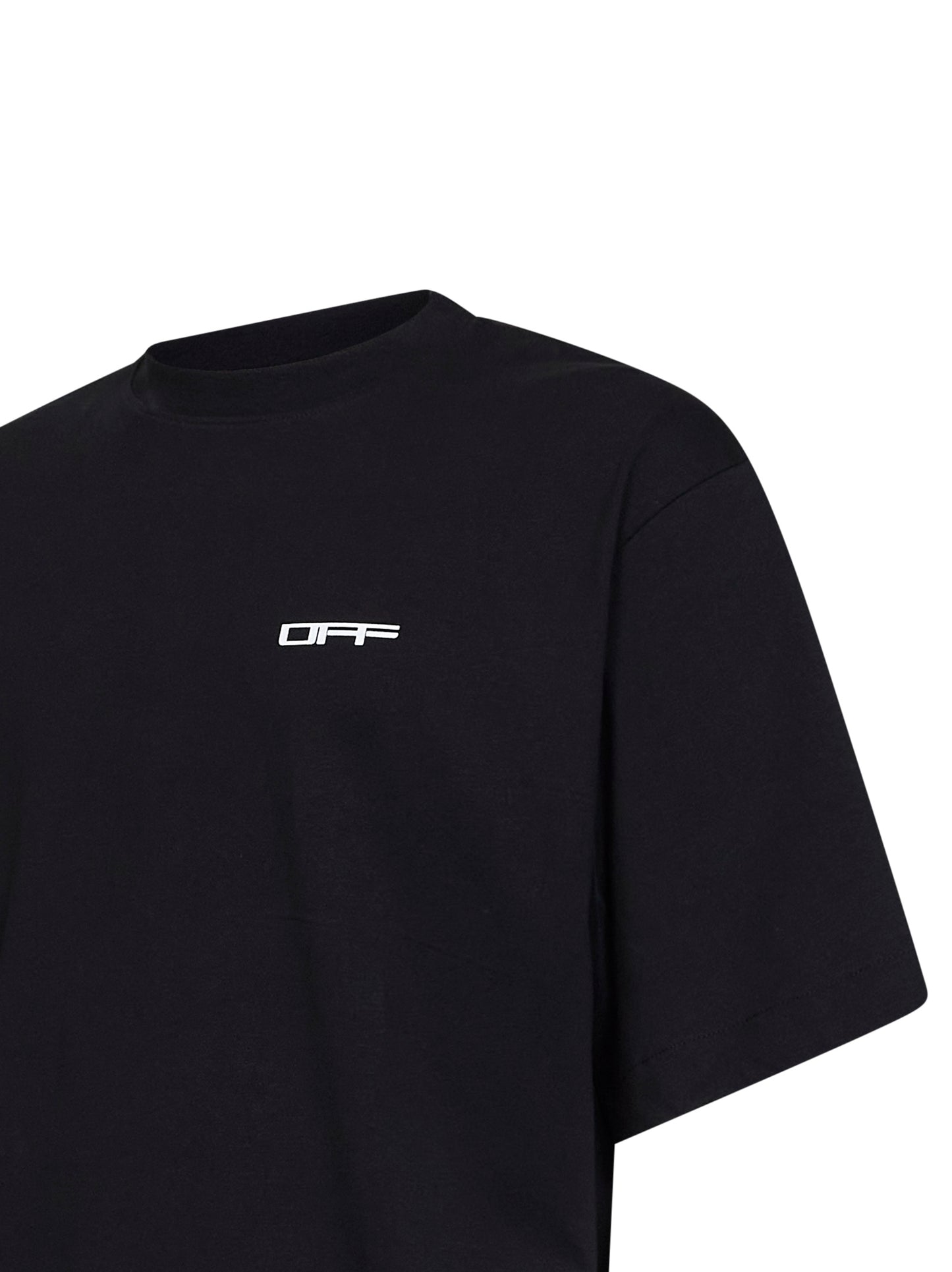 Black jersey Archigeography Arrow Skate T-shirt