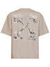 Beige cotton jersey Spices Arrow Skate T-shirt