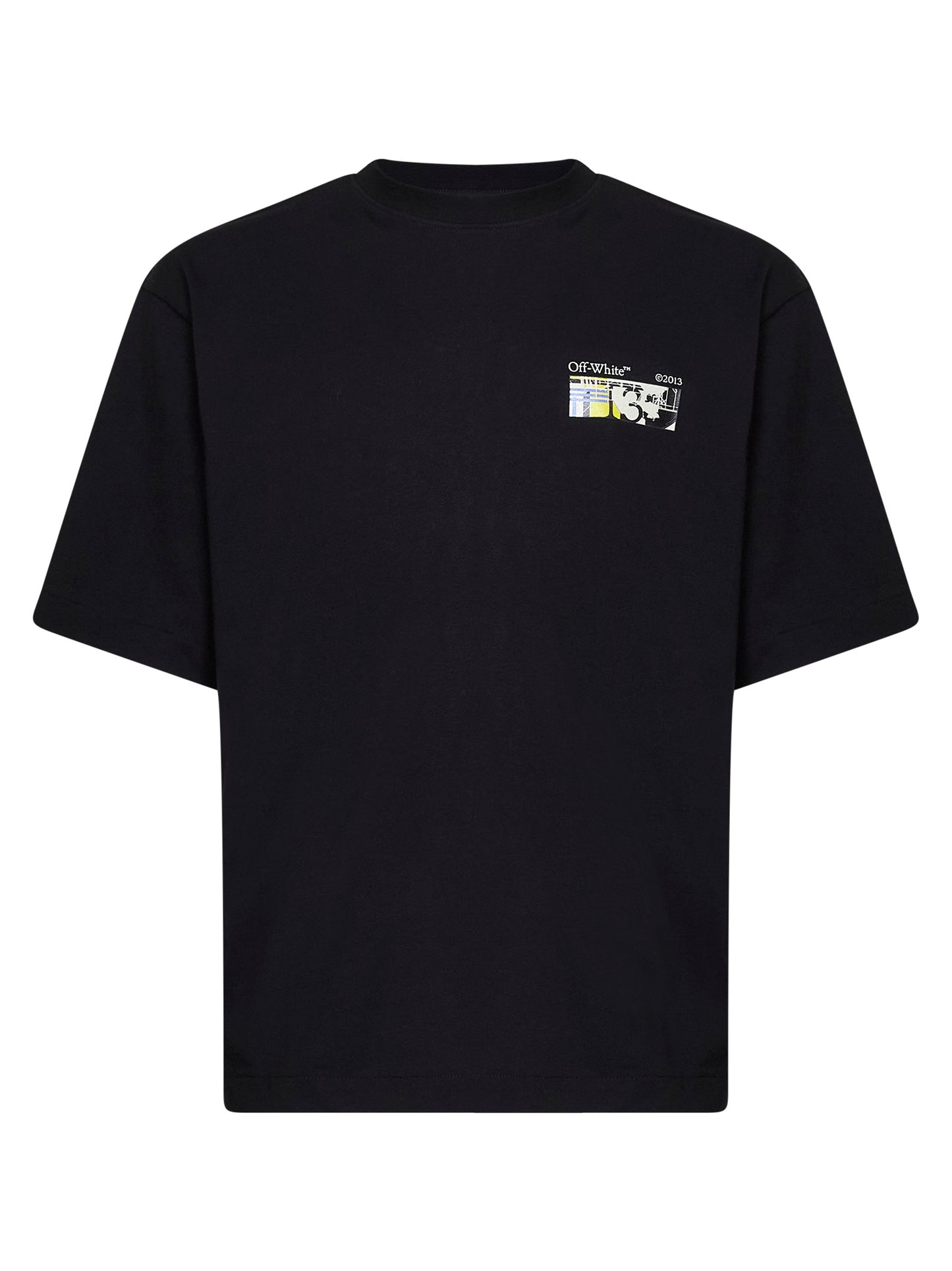 Black jersey Industrial Arrow Skate T-shirt