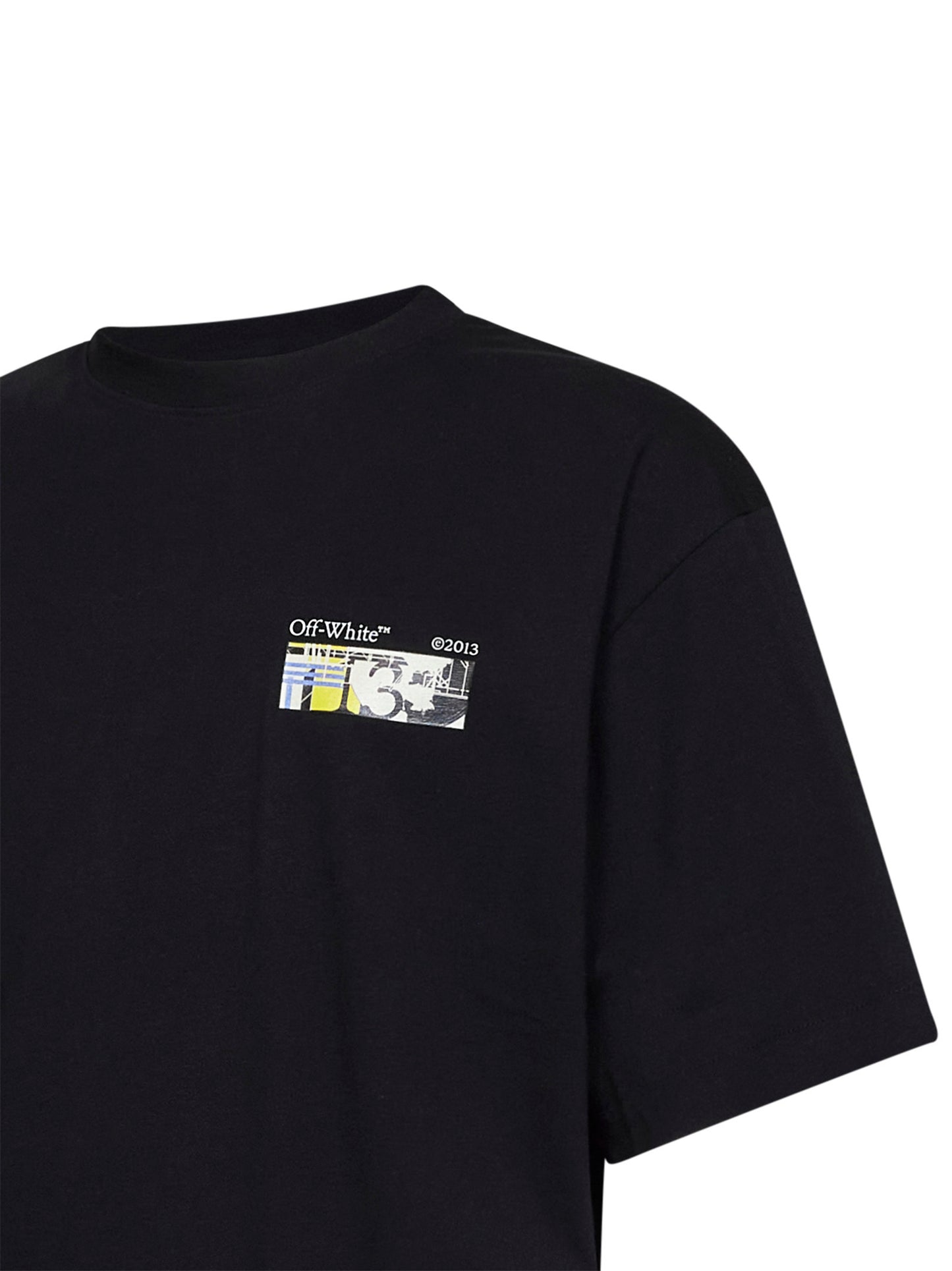 Black jersey Industrial Arrow Skate T-shirt