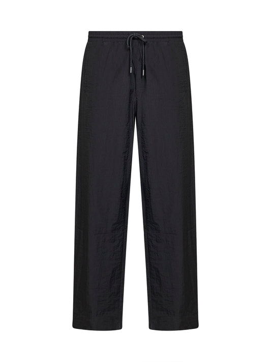 Pantaloni sportivi Glossy Arrow in nylon nero