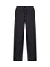 Black nylon Glossy Arrow trackpants