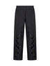 Black nylon Glossy Arrow trackpants