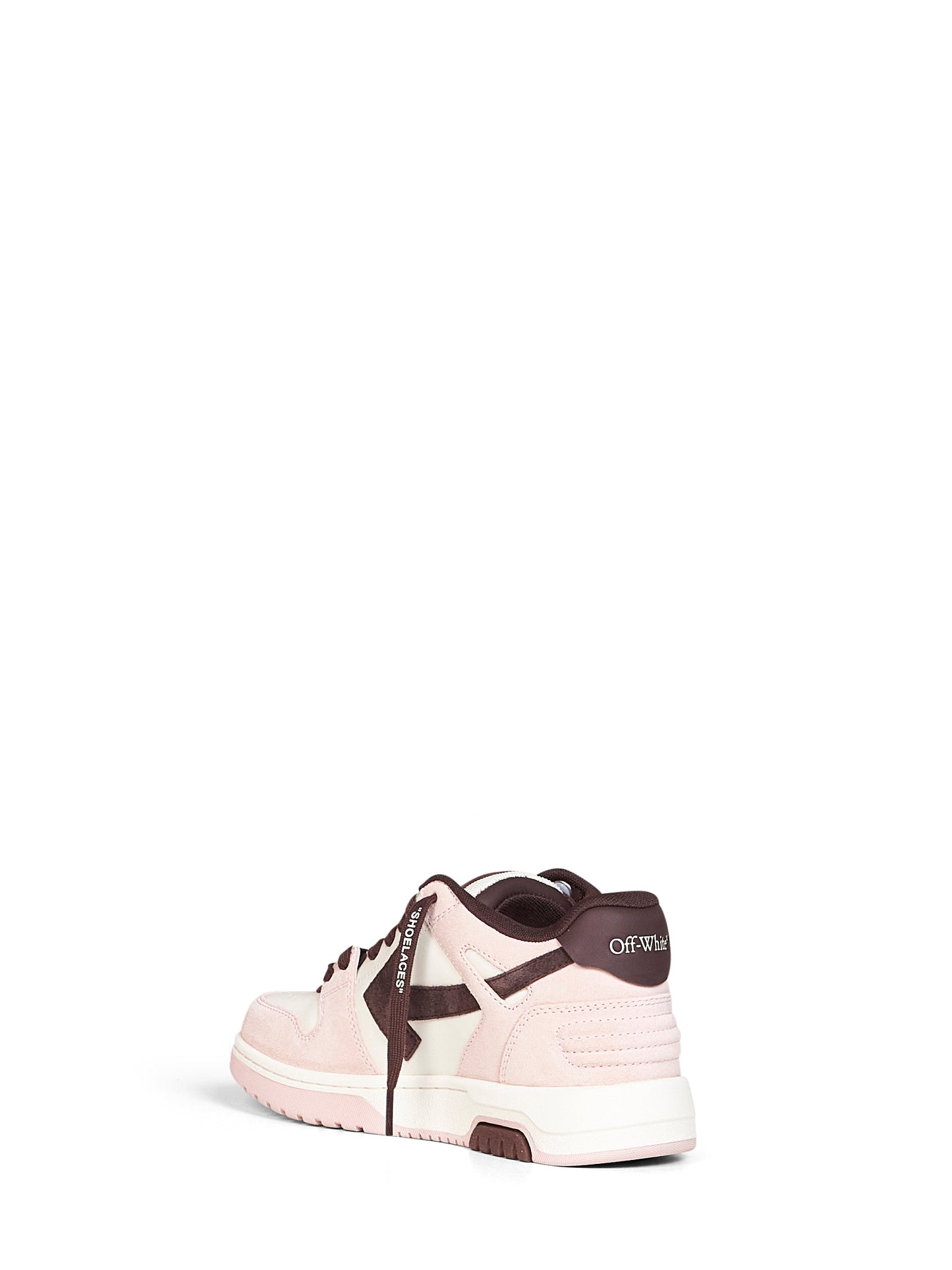 Pink and deep burgundy Out Of Office sneakers
