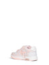 White and pink Out Of Office sneakers