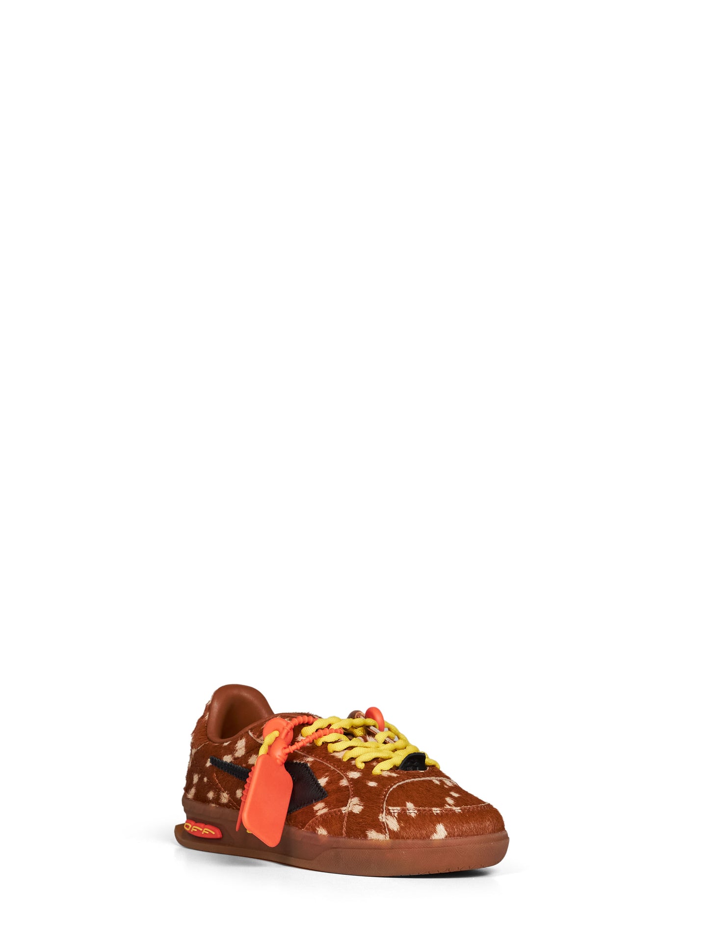 Brown printed calf hair End of Play sneakers