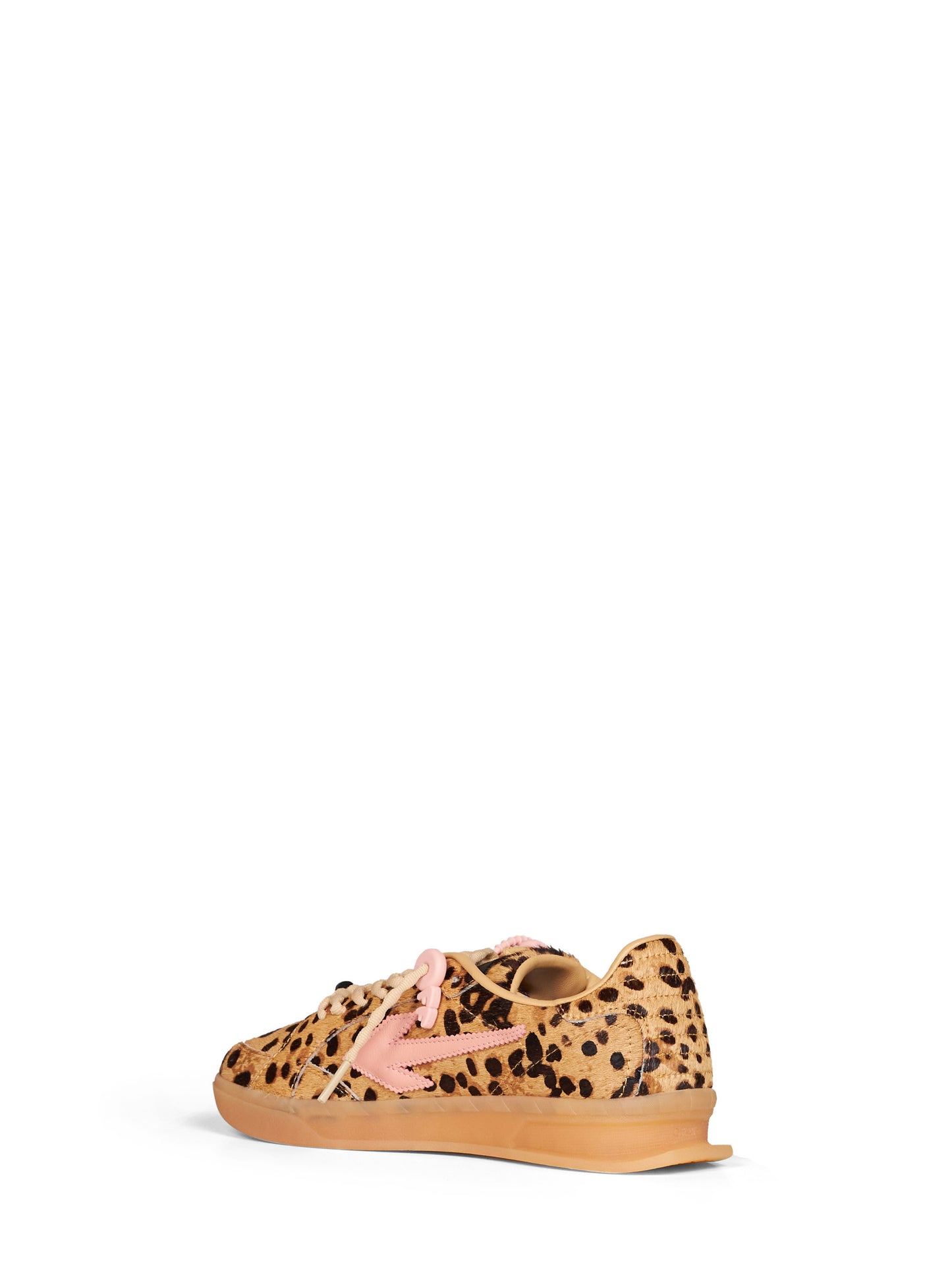 Sneakers End Of Play in cavallino stampato beige