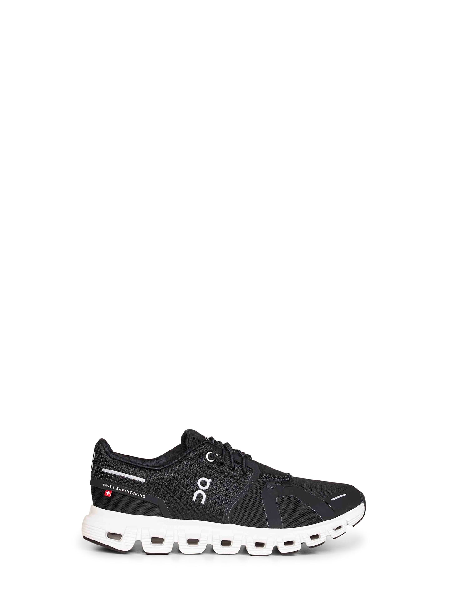 Black and white Cloud 6 sneakers