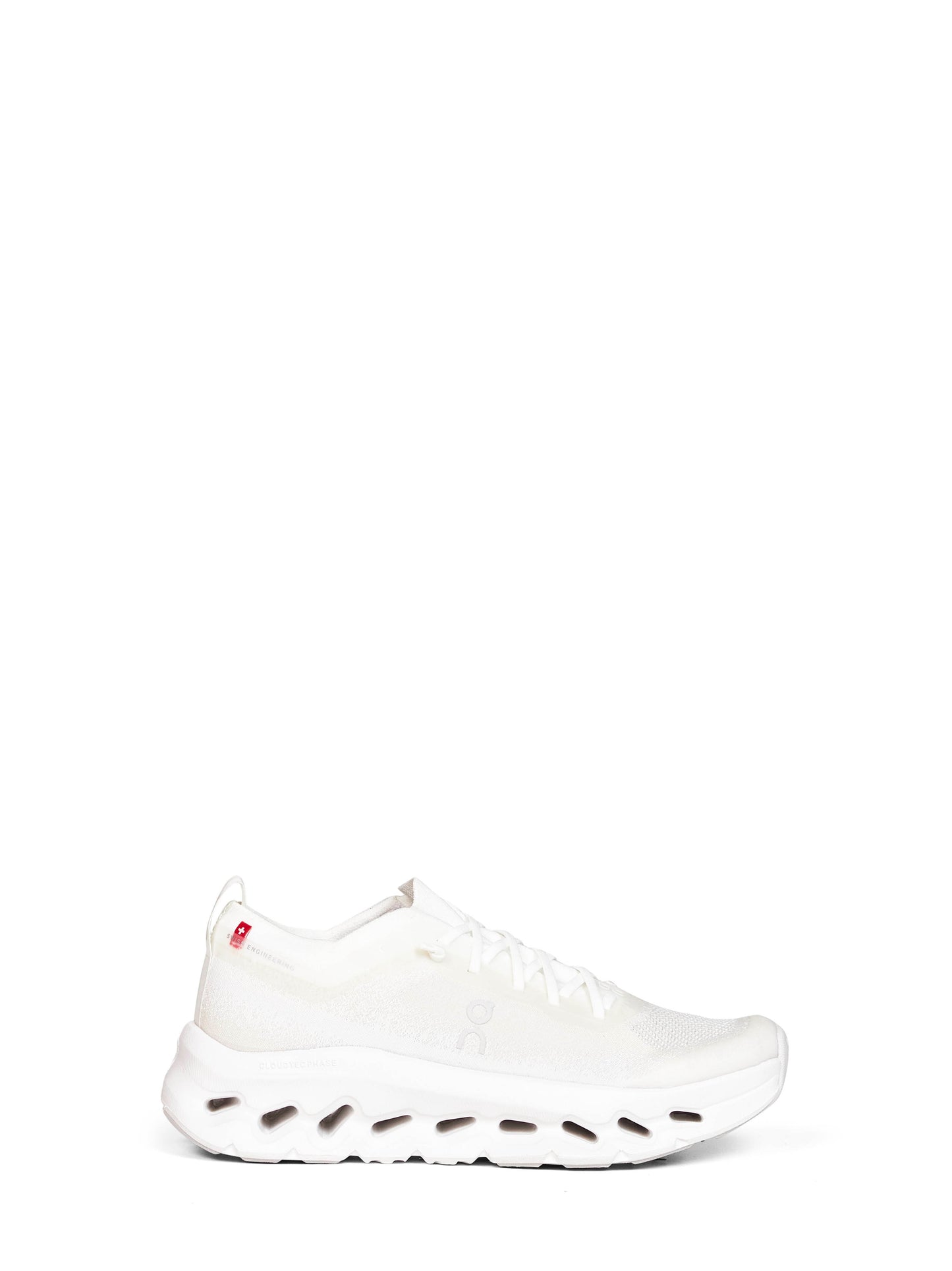 White and frost Cloudtilt Moon sneakers