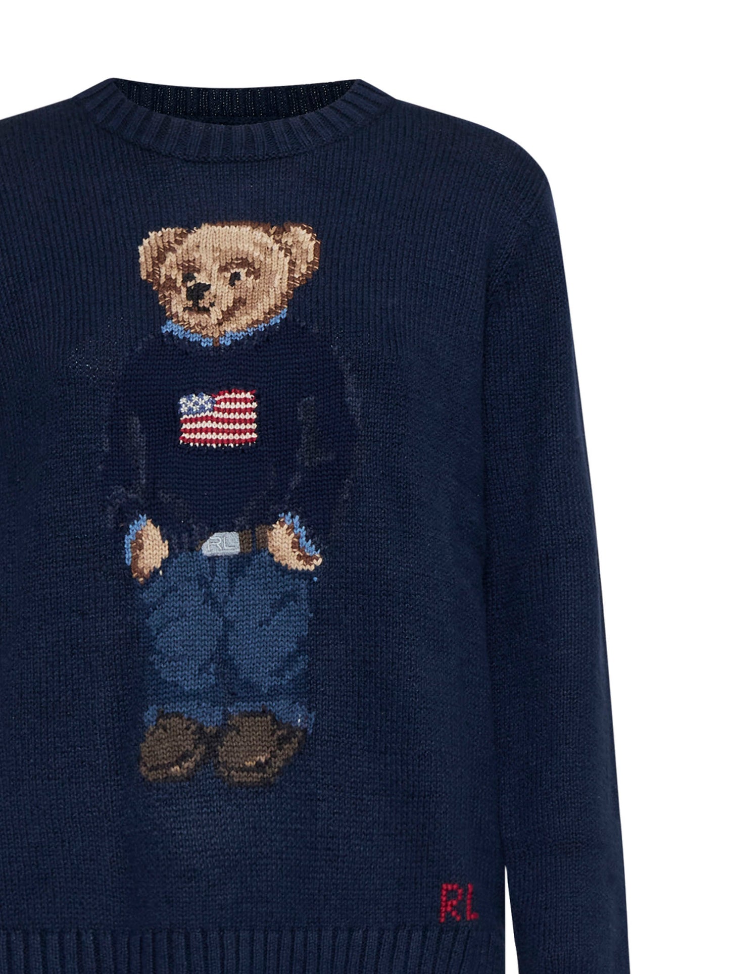 Maglia donna Polo Ralph Lauren in cotone e lino