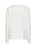 White linen and cotton Polo Bear sweater