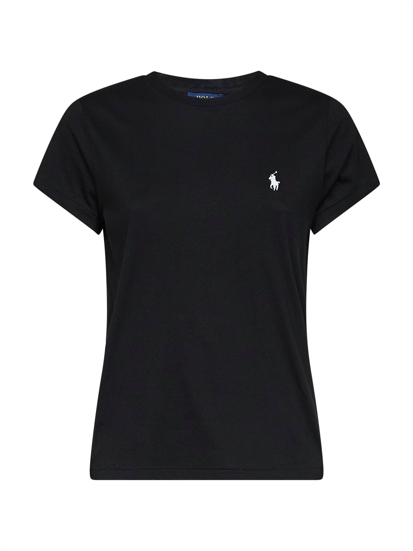 Black jersey Classic-Fit crewneck T-shirt