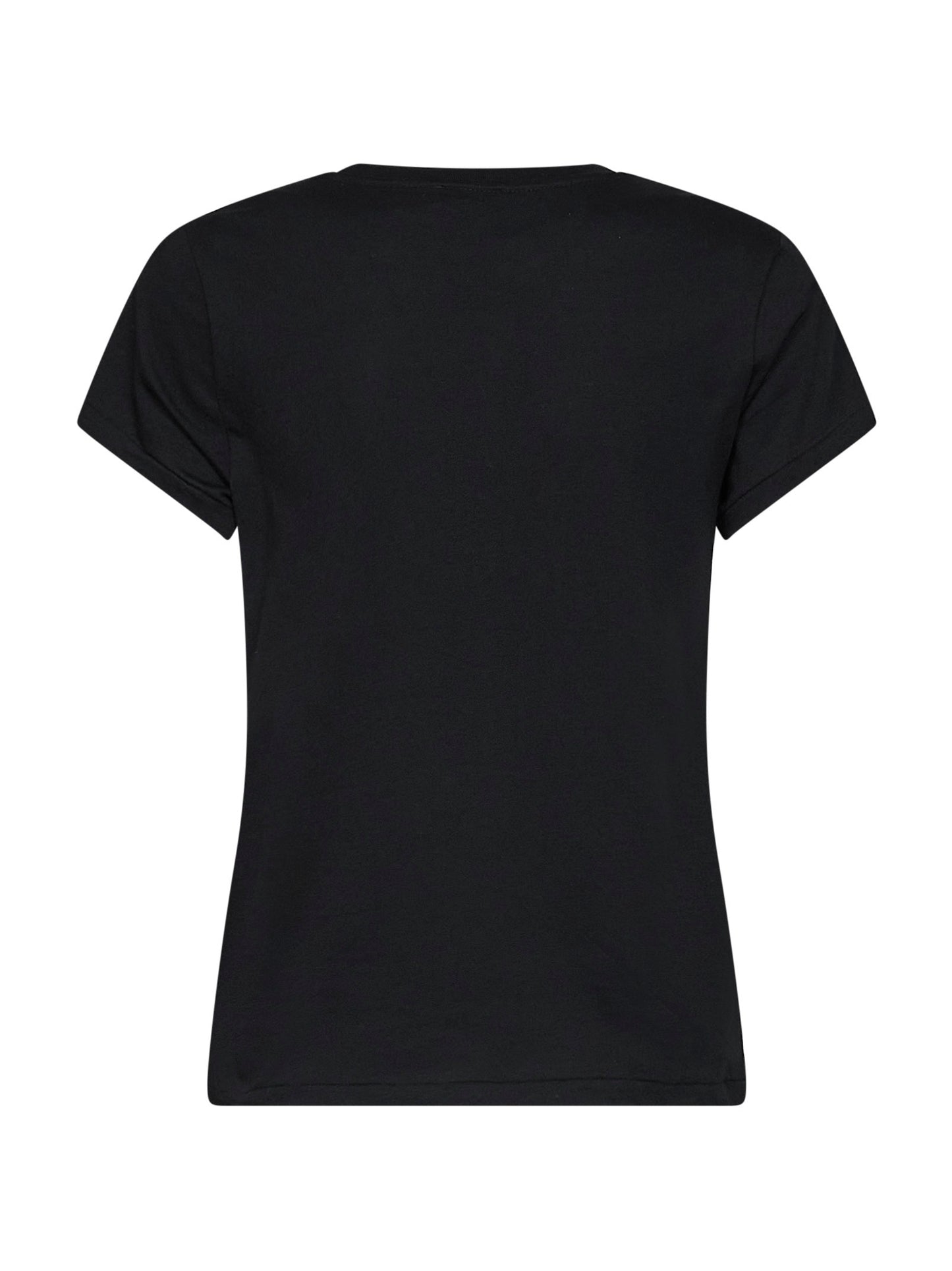 Black jersey Classic-Fit crewneck T-shirt