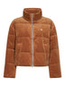 Tan corduroy padded jacket