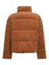 Tan corduroy padded jacket