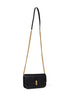 Black Polo ID wallet on chain bag