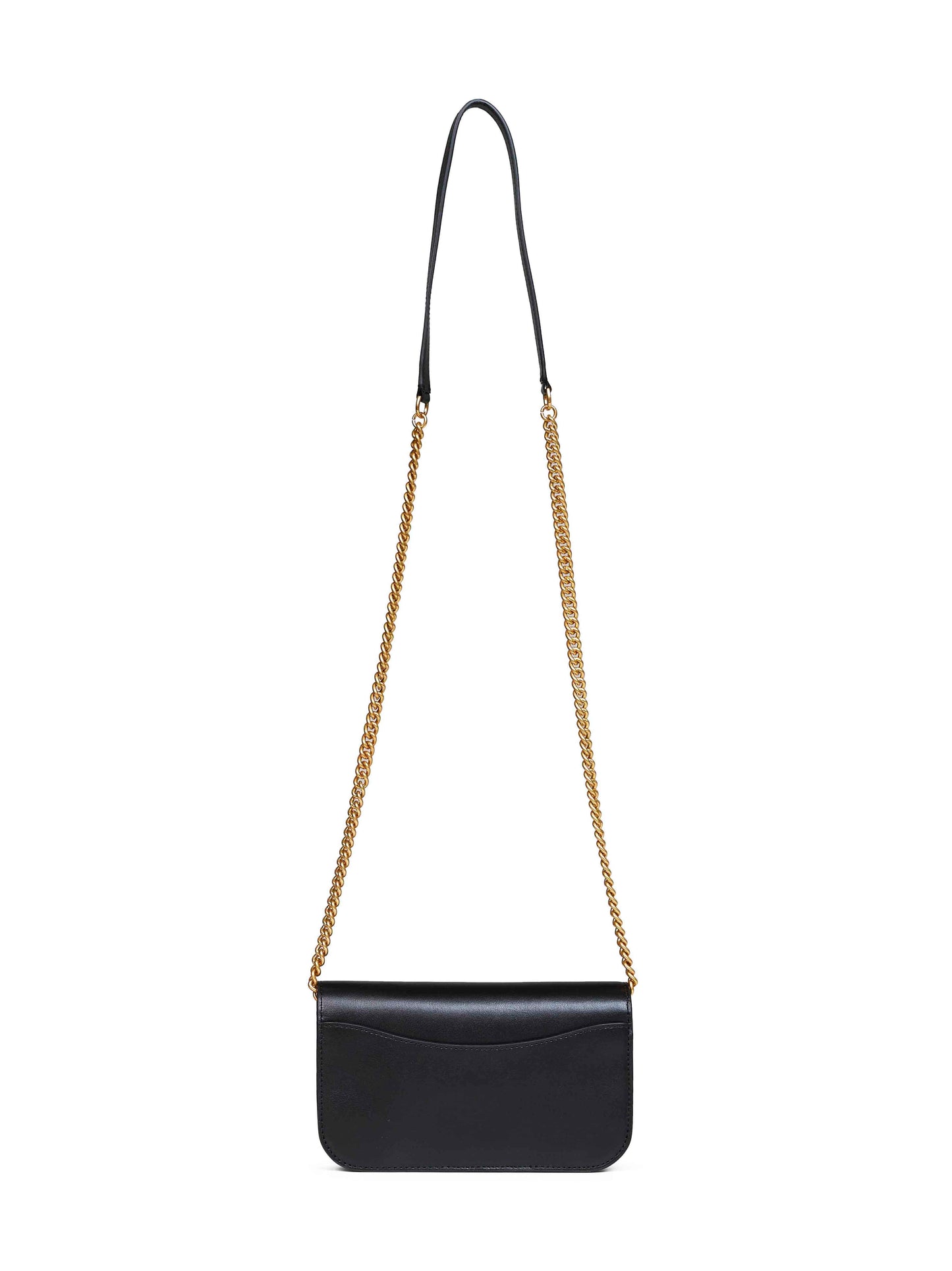 Black Polo ID wallet on chain bag