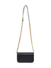 Black Polo ID wallet on chain bag