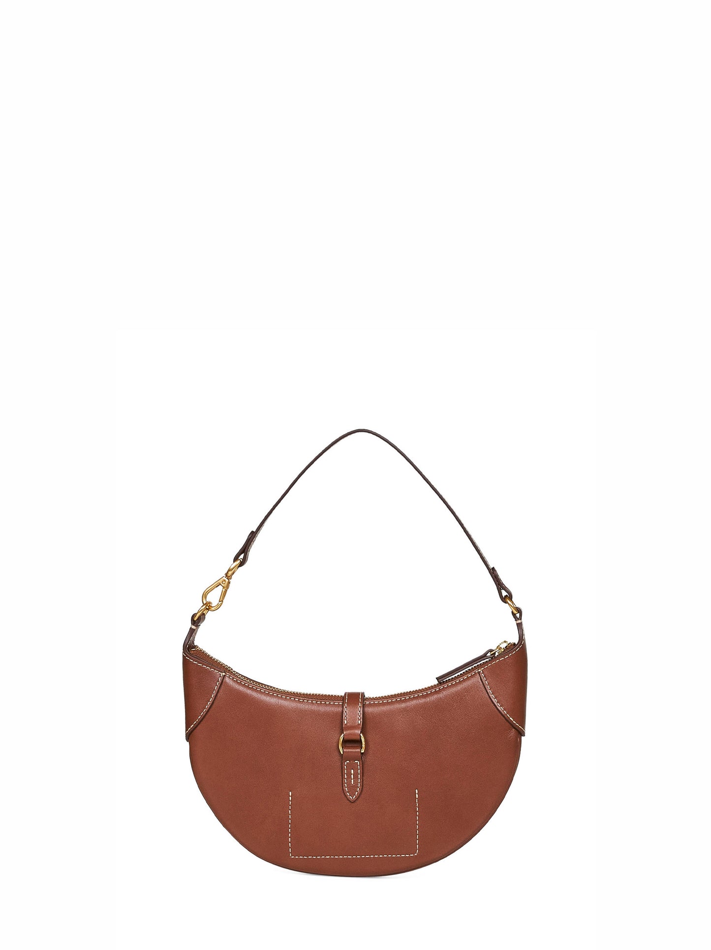 Borsa a spalla mini Polo ID cuoio