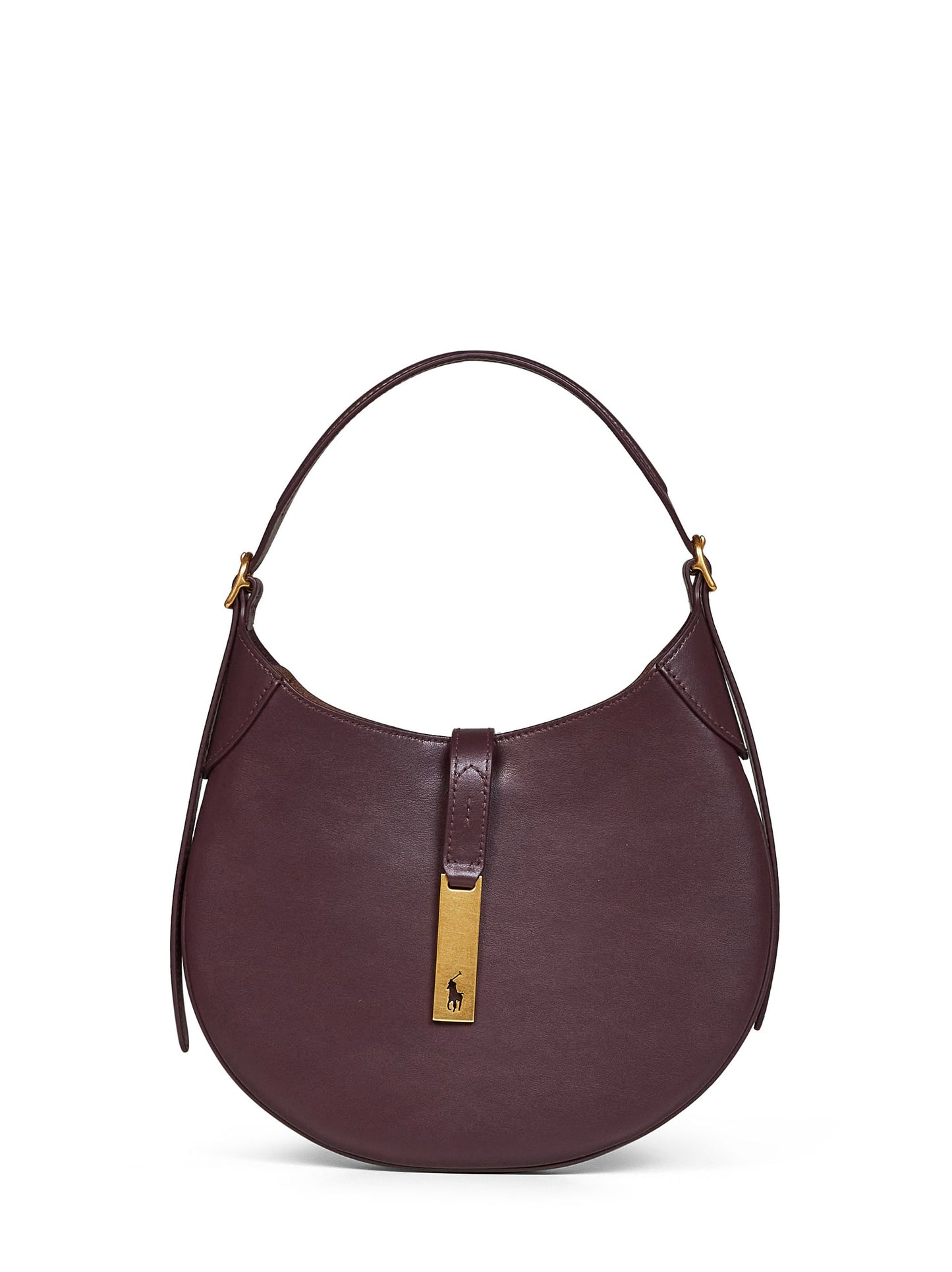 Midnight merlot Polo ID Small shoulder bag