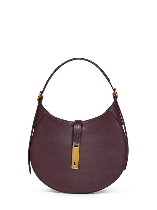 Midnight merlot Polo ID Small shoulder bag