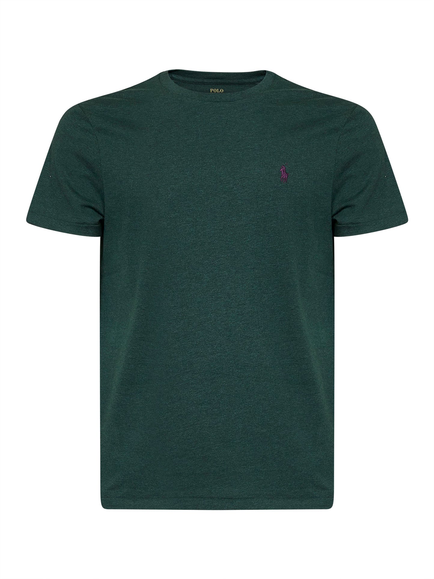 T-shirt mezza manica in cotone verde