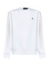 White cotton blend RL sweatshirt
