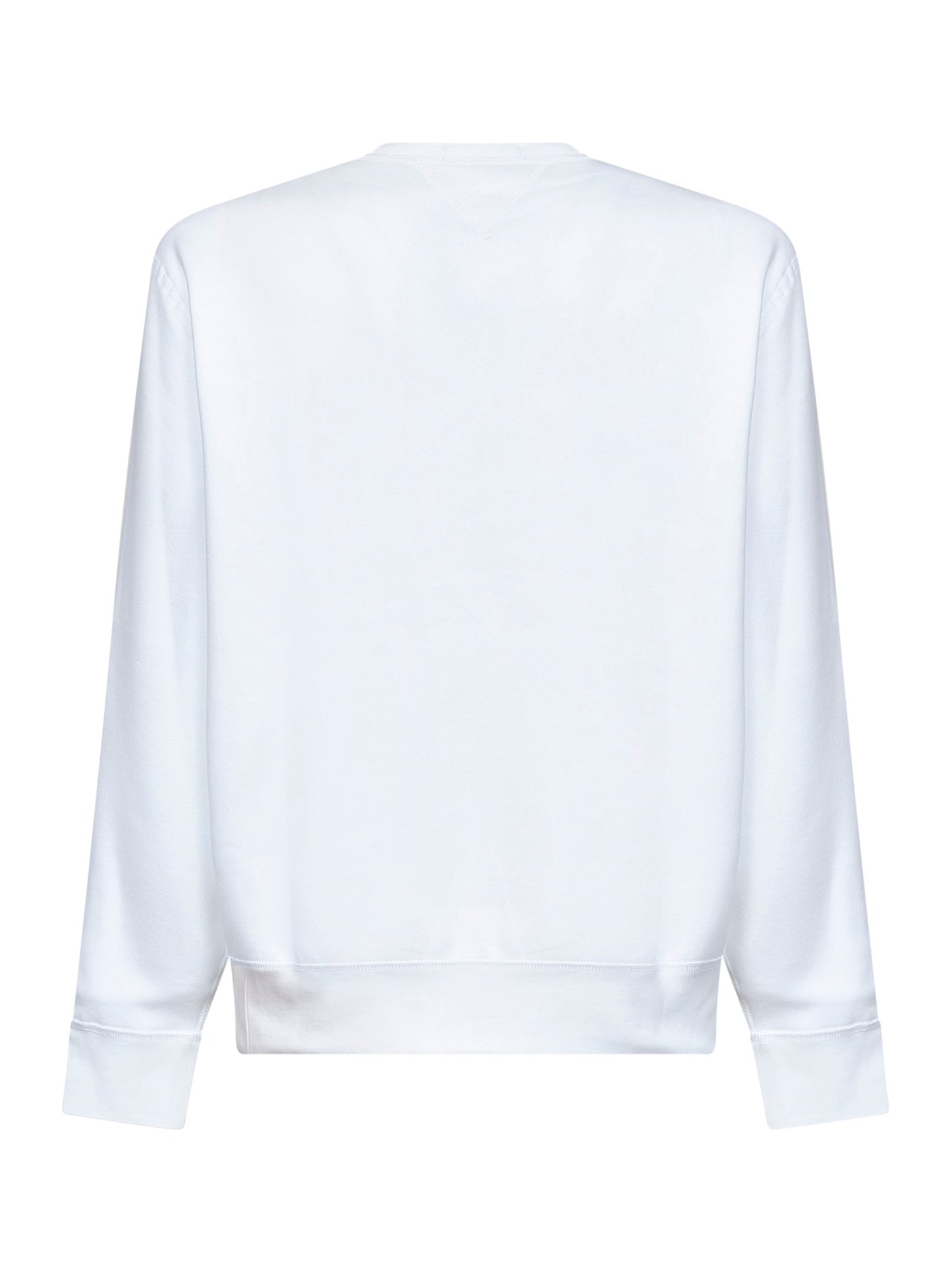 White cotton blend RL sweatshirt