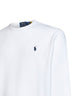 White cotton blend RL sweatshirt