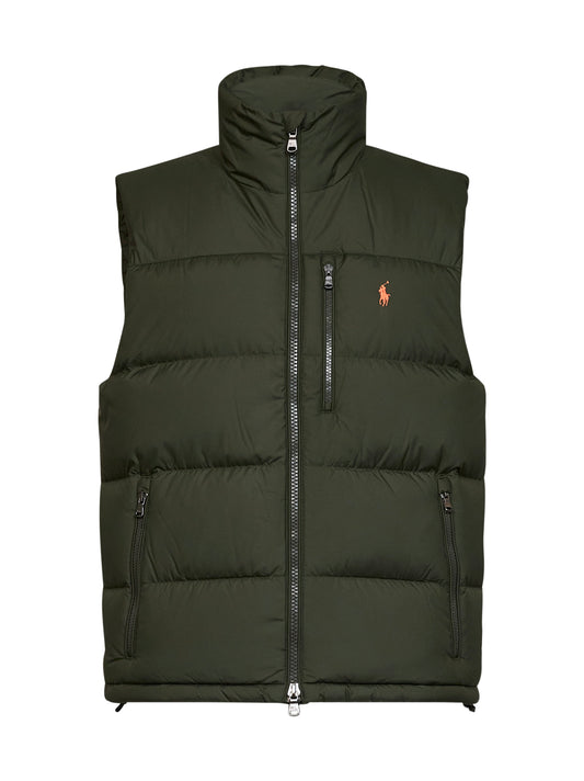 Olive green The Gorham padded vest