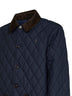 Giacca Barn in nylon trapuntato blu navy
