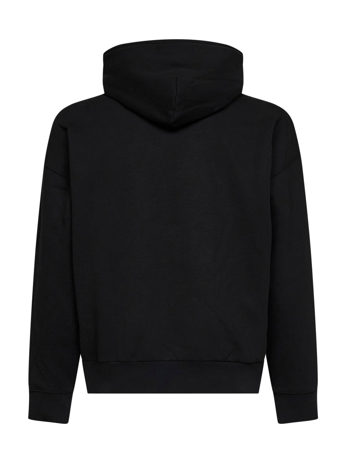 Felpa con cappuccio Polo Bear in misto cotone nero