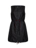 Black lightweight Re-Nylon short dress