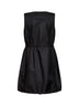 Black lightweight Re-Nylon short dress