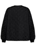 Black lightweight quilted Re-Nylon jacket