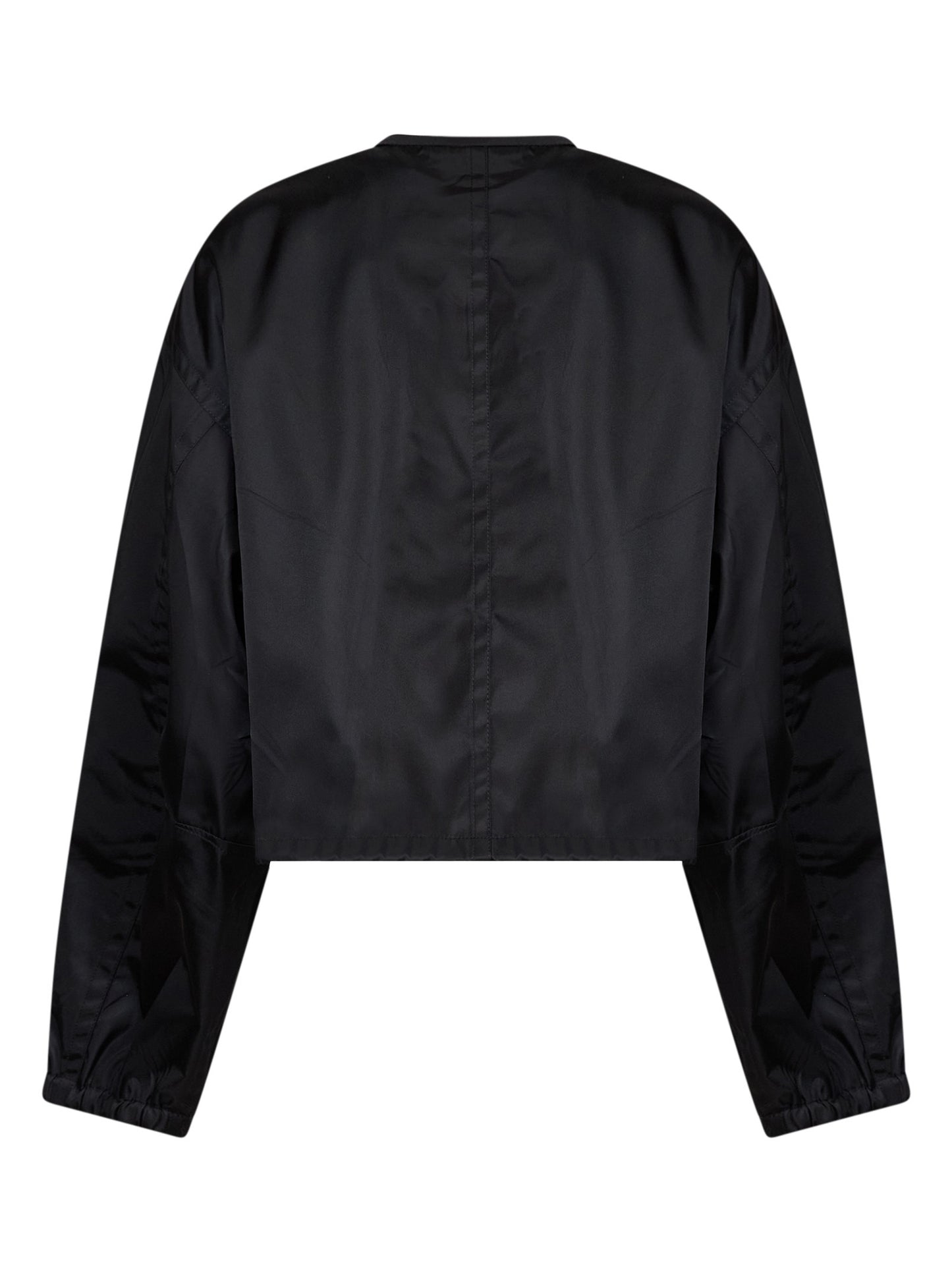 Blouson in Re-Nylon leggero nero