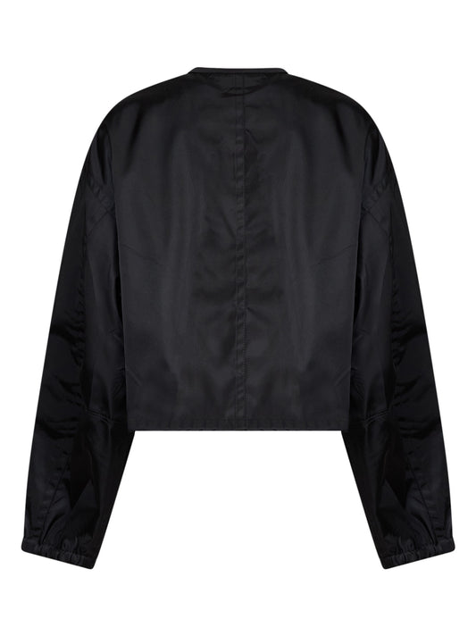 Black lightweight Re-Nylon blouson