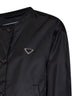 Blouson in Re-Nylon leggero nero