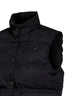 Gilet imbottito in Re-Nylon nero
